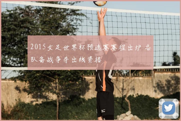 2015女足世界杯预选赛赛程出炉 各队备战争夺出线资格